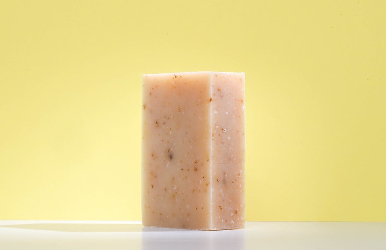 zero waste soap shea oatmeal soap bar