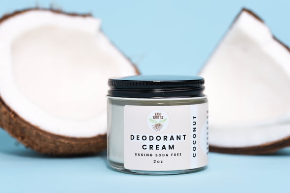 Natural Deodorant Cream | Baking Soda Free Deodorant | Zero Waste Deodorant | Plastic Free Deodorant | Eco-friendly Deodorant | Vegan Deo