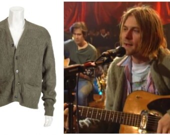 cardigan verde kurt cobain