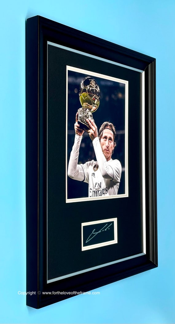 Luka Modric Signed Real Madrid Photo: Ballon d'Or Winner