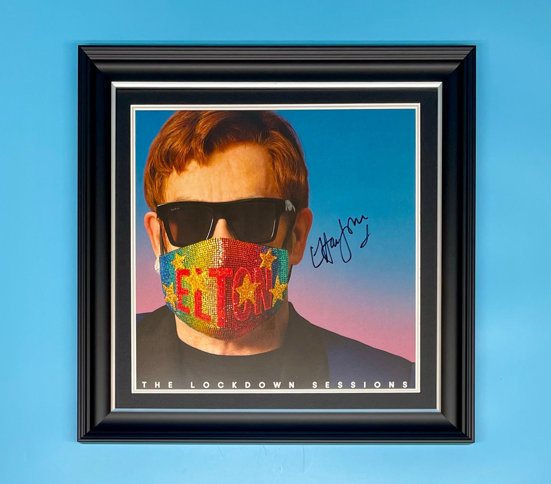 レア エルトンジョン 直筆サインCD elton john リマスター CD