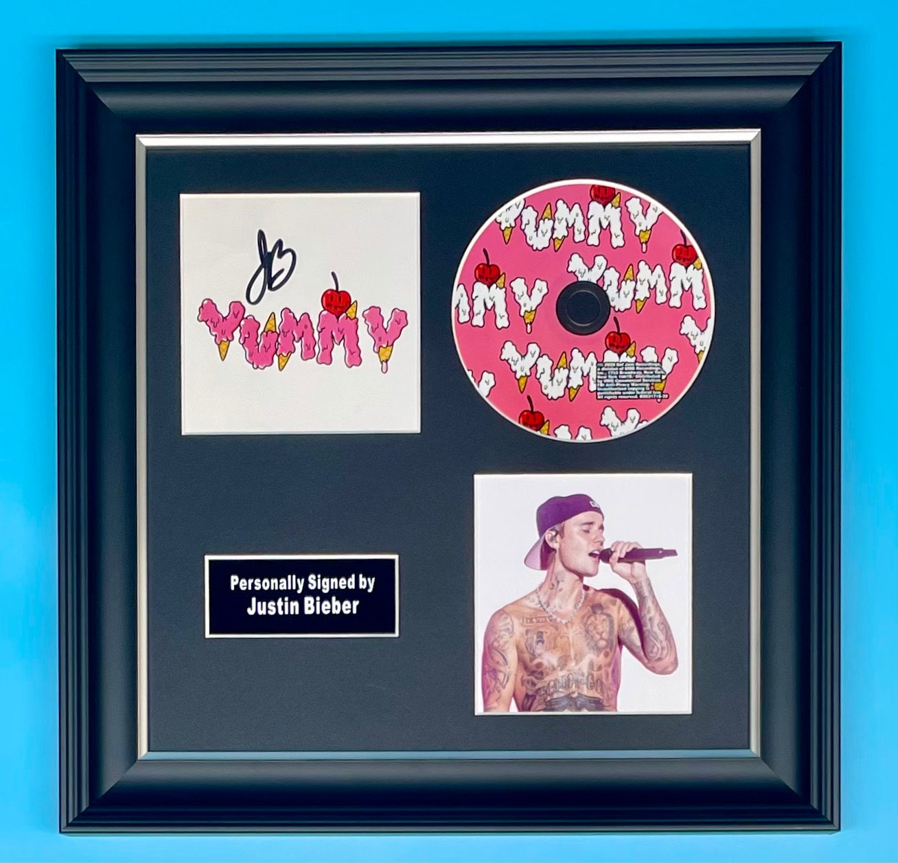 Justin Bieber Yummy サインCD
