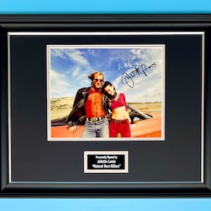 Juliette Lewis Signed Photo In Luxury Wooden Frame With Beckett Verification & COA Autograph Movie Memorabilia Natural Born Killers Poster