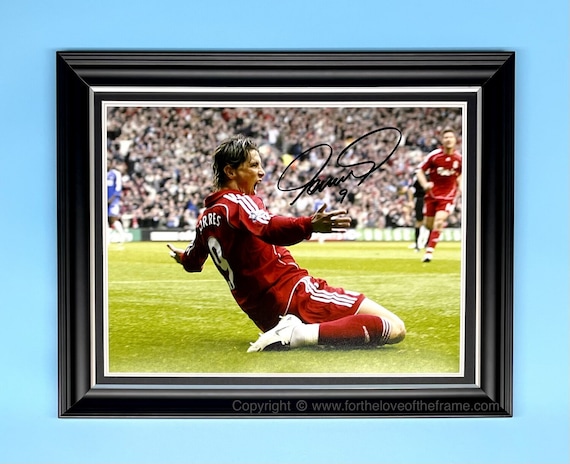 リバプール スティーブン・ジェラード 直筆サイン入りポスター