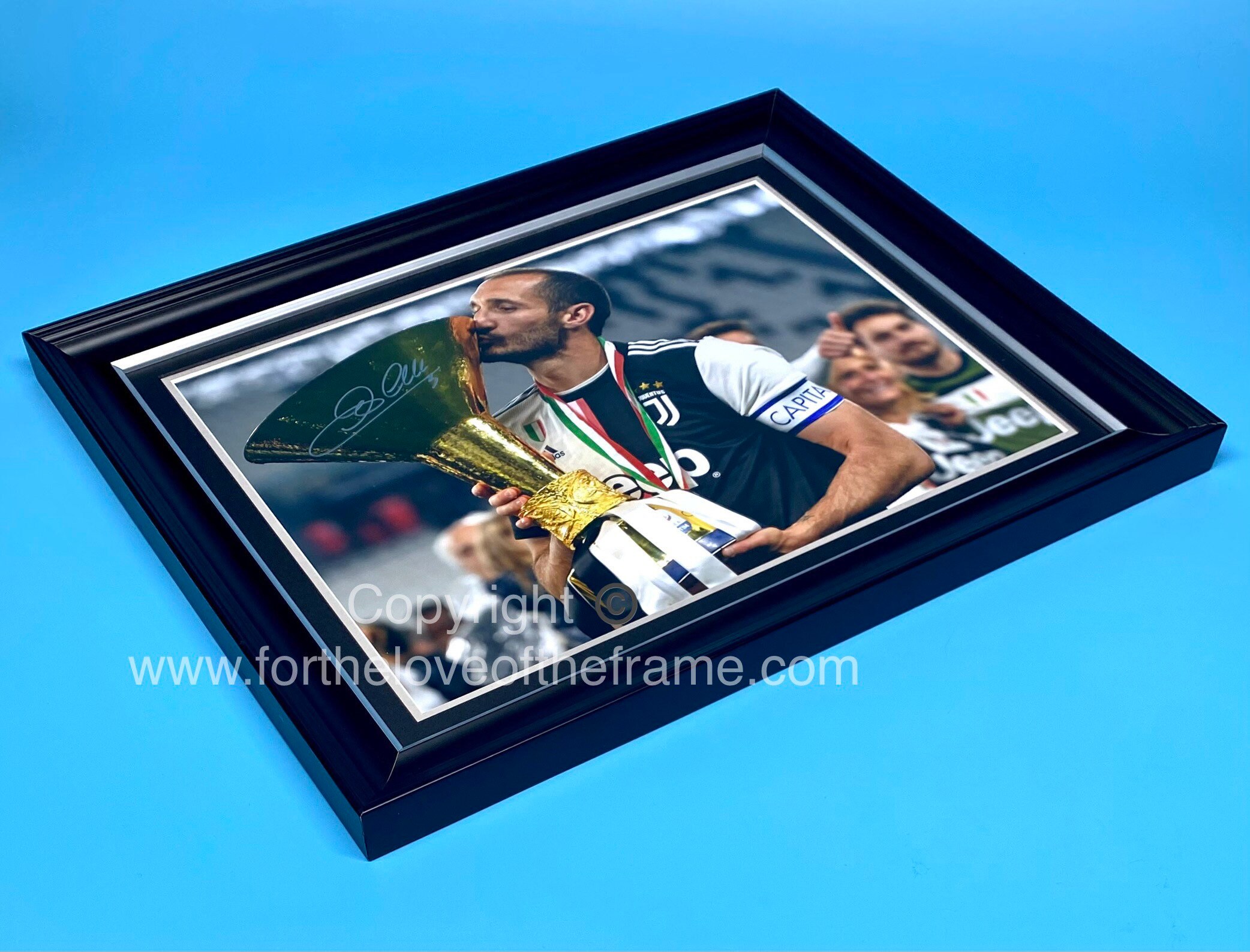 Chiellini Signed Autograph Football Soccer Memorabilia Juventus