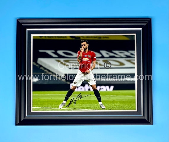 ブルーノフェルナンデス 直筆サインフォト 額装 【公式通販】