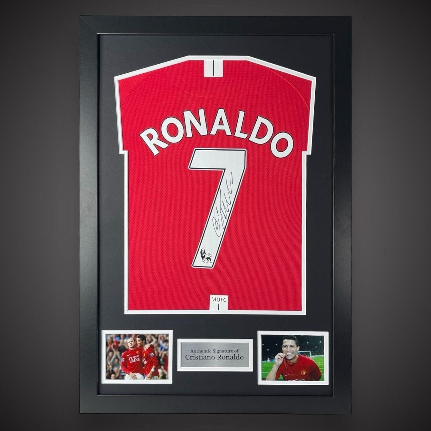 Ronaldo signed jersey Etsy Espana