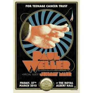Paul Weller Signed Limited Edition Poster & AFTAL Member COA Autograph Music Memorabilia Photo