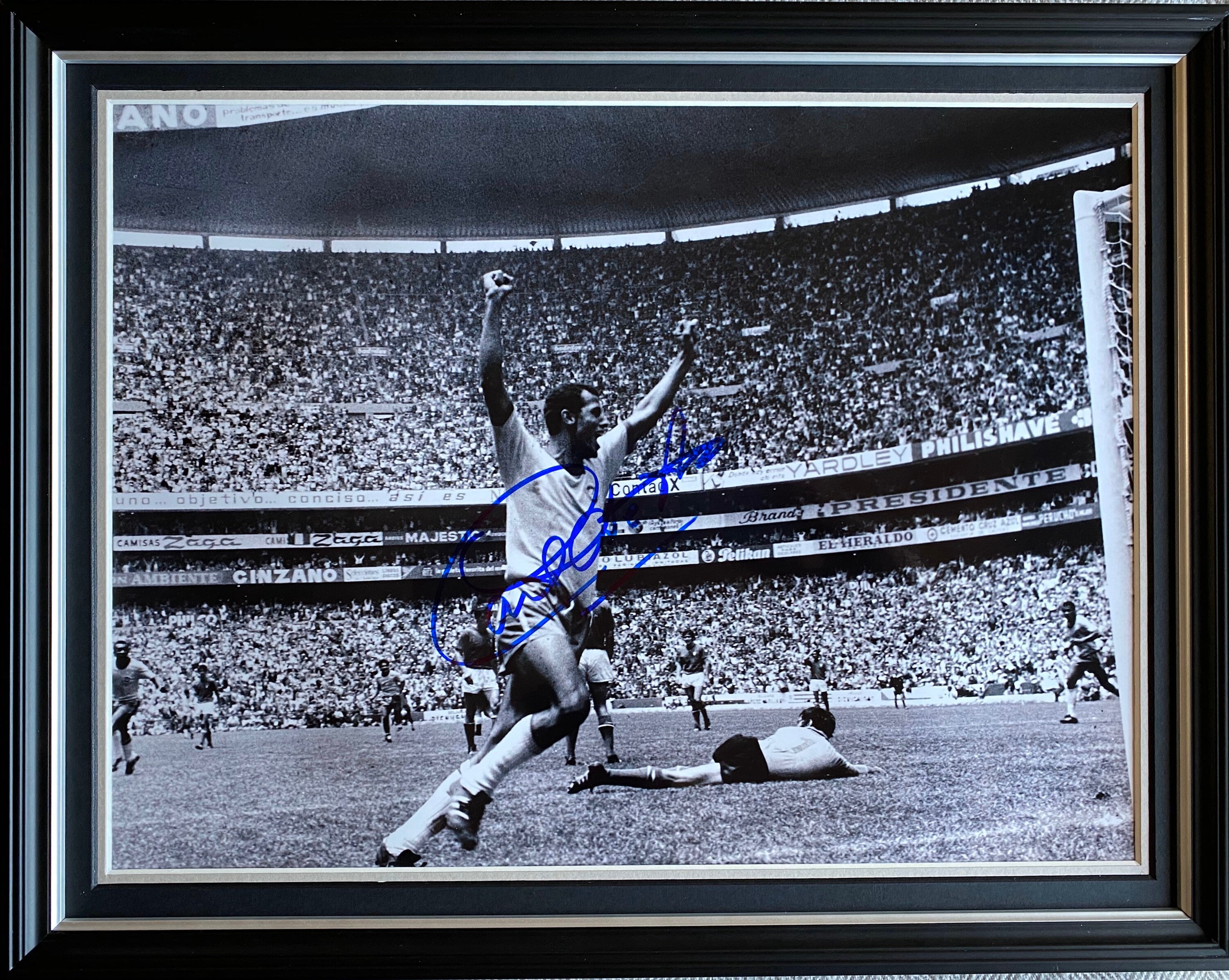 Carlos Alberto Capita Torres Stunning Bespoke Framed Brazil Etsy