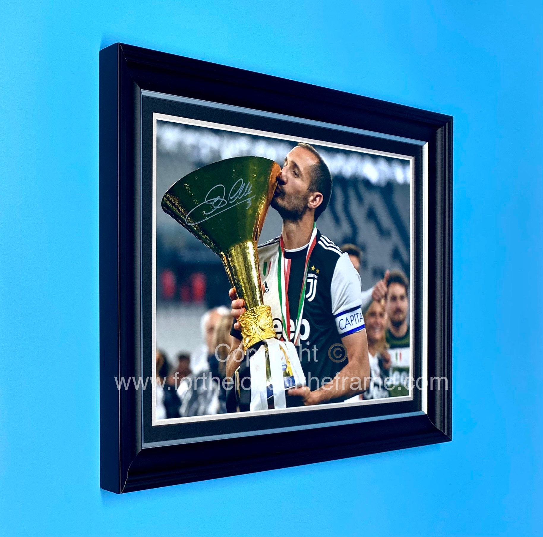 Chiellini Signed Autograph Football Soccer Memorabilia Juventus