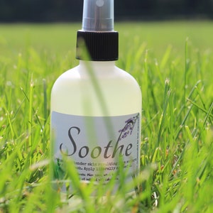 Spray calmante para queimaduras solares e assaduras