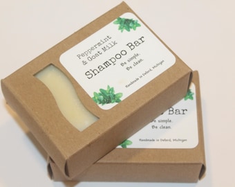 Goat Milk Shampoo Bars