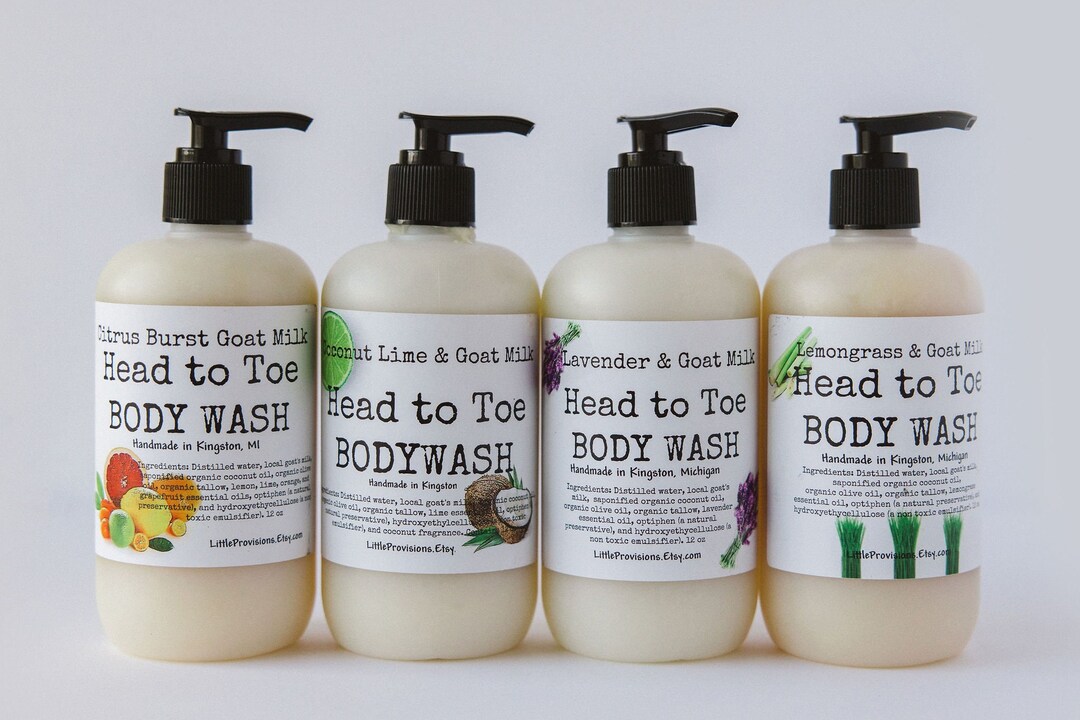 Natural Goats Milk Body Wash 