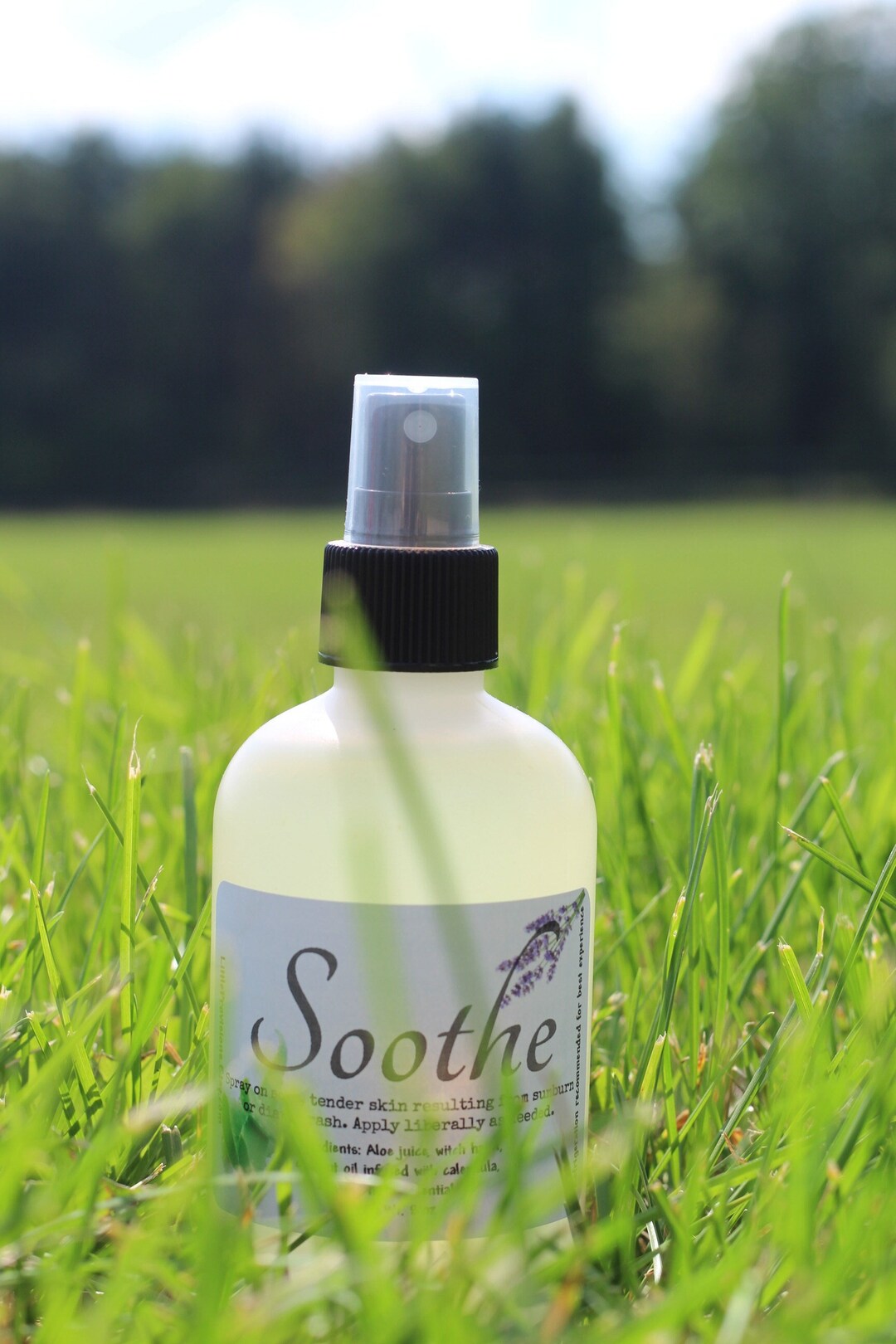 Soothing Spray for Sunburn and Diaper Rash Etsy