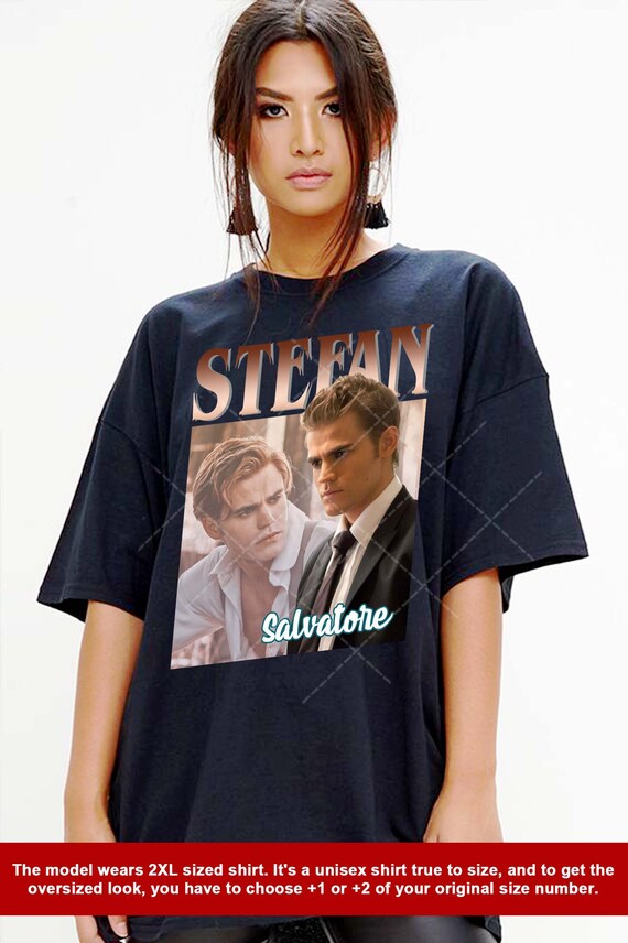 Vintage Graphic Stefan Salvatore Shirt, Paul Wesley Shirt, Fans Shirt,  Movie Shirt - Etsy