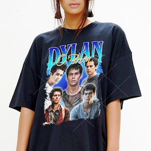 DYLAN O&#39;BRIEN Vintage Shirt, Dylan O&#39;brien Homage Tshirt, Dylan O&#39;brien Fan Tees, Dylan O&#39;brien Retro 90s Sweater, Dylan O&#39;brien Merch Gift