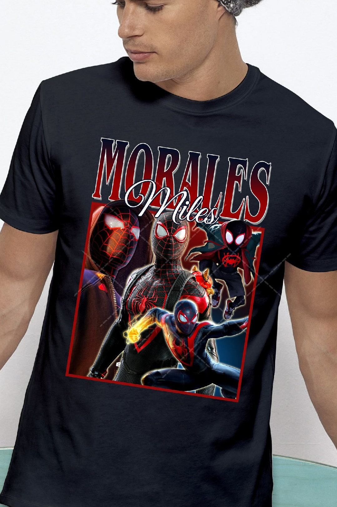 miles spider man shirt