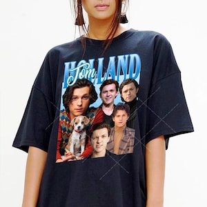 Vintage Graphic TOM HOLLAND, Peter Parker, Spider-man, Uncharted, Movie shirt