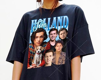 Vintage Graphic TOM HOLLAND, Peter Parker, Spider-man, Uncharted, Movie shirt