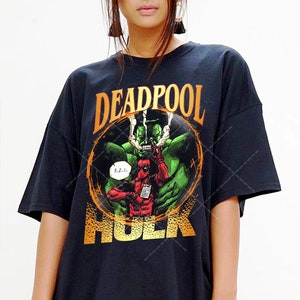 Funny Parody Hulk vs Deadpool shirt, Hulk Shirt, Deadpool Shirt, Wade Wilson Shirt, Ryan Reynolds Shirt
