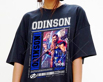 Aesthetic Graphic THOR ODINSON Tee, Thor shirt, King of Asgard shirt, Chris Hemsworth Shirt, Marvel shirt