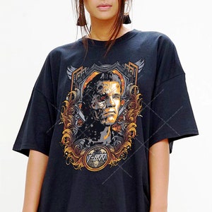 Vintage Graphic Terminator Arnold Schwarzenegger, Arnold Schwarzenegger shirt, Arnold Schwarzenegger Tee, Terminator shirt
