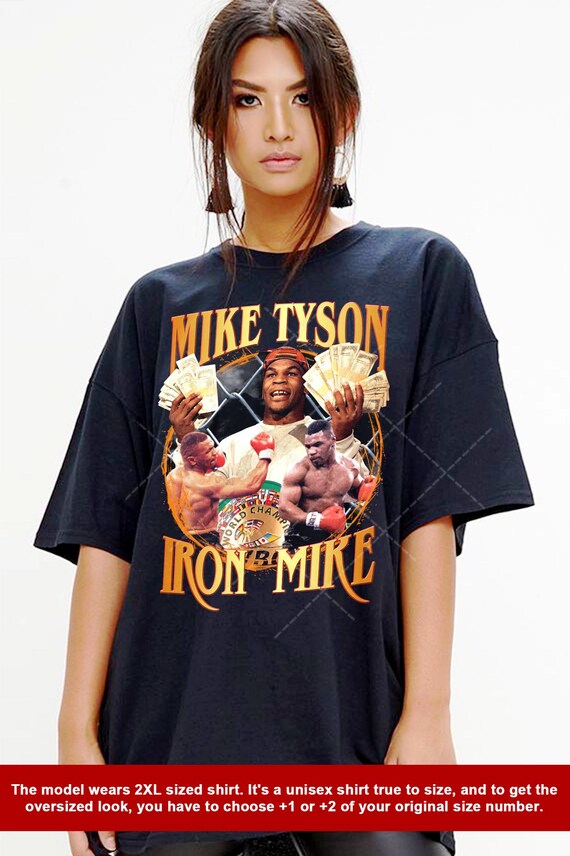 Vintage Graphic Mike Tyson Iron Mike Shirt Mike Tyson Shirt Professional Boxer Shirt Kid Dynamite Etsy Australia