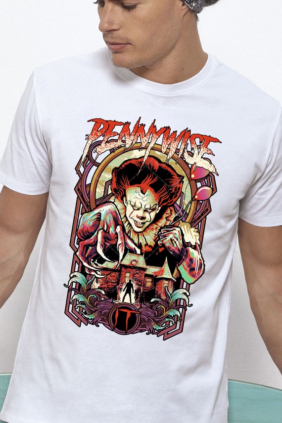 Vintage Graphic Penny Wise IT Shirt, Horror Shirt, Halloween Shirt