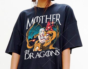 Vintage Graphic Funny Mother of Dragons shirt, Daenerys Targaryen Shirt, Khaleesi Shirt