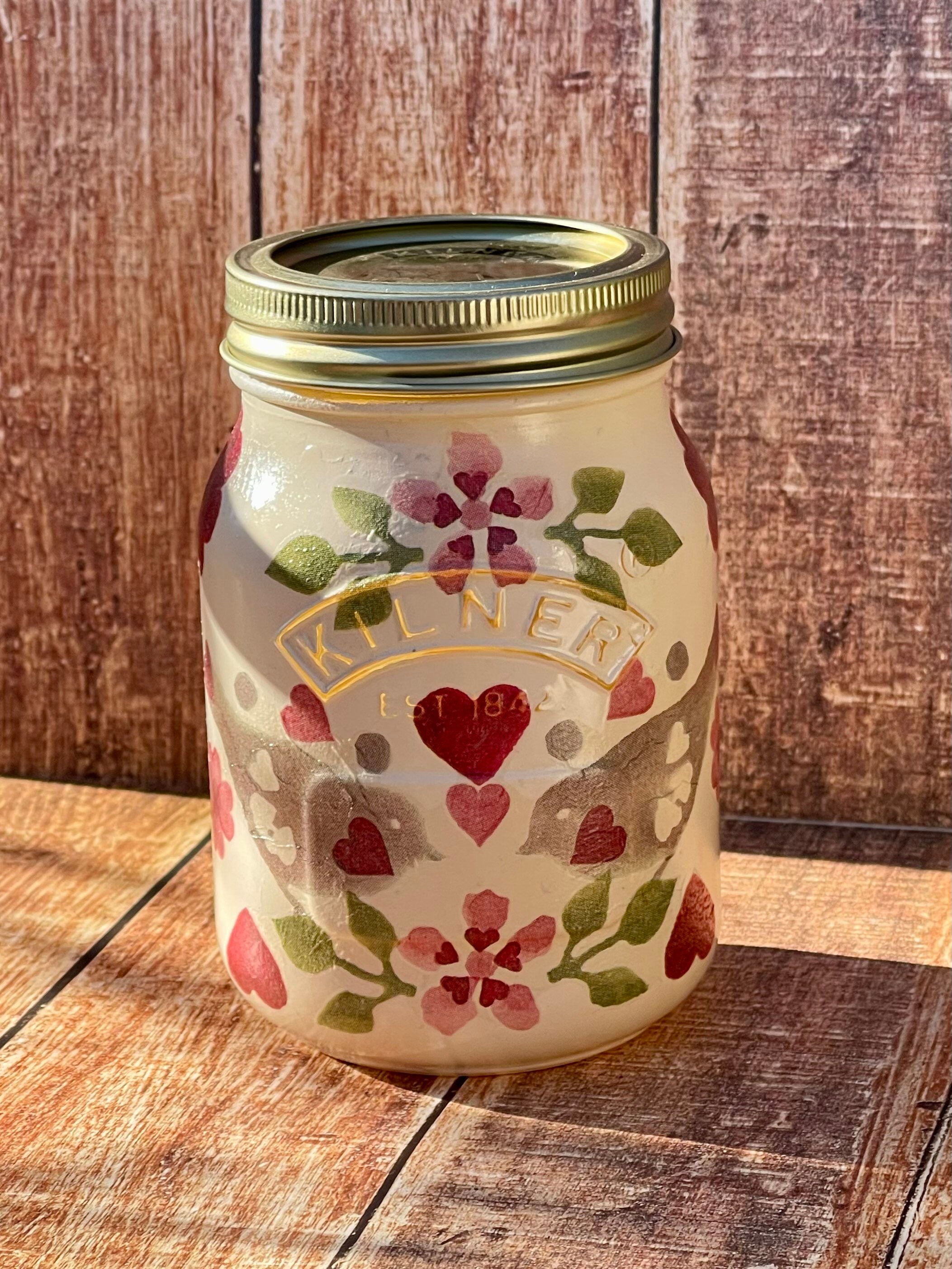 Emma Bridgewater Inspired Kilner Jars Love Birds Storage Etsy UK