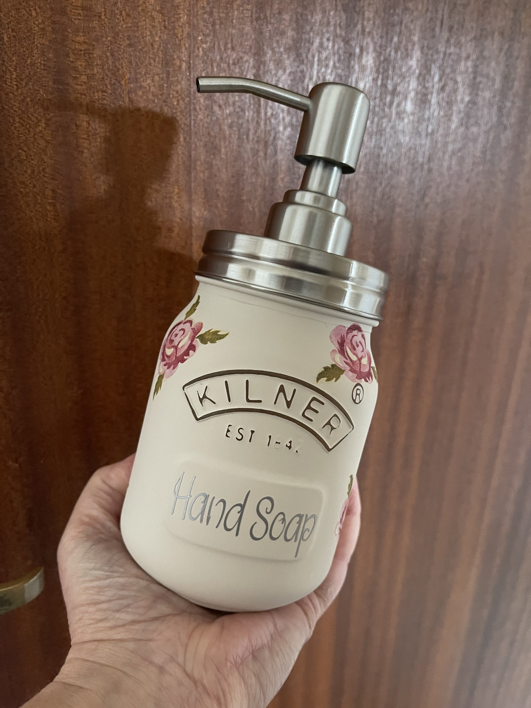 Emma Bridgewater Inspired Soap Dispenser Personalised Etsy UK