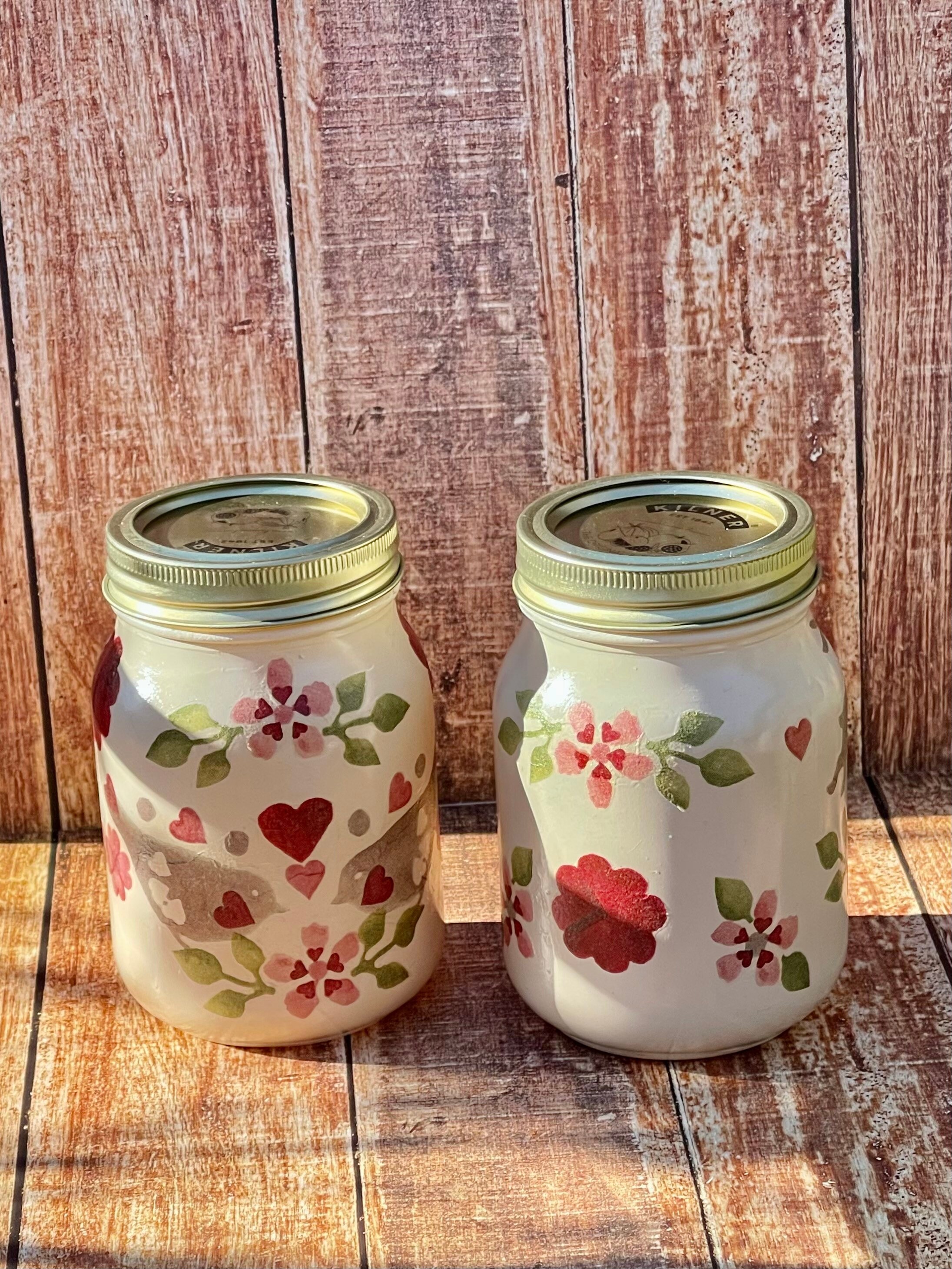 Emma Bridgewater Inspired Kilner Jars Love Birds Storage Etsy UK