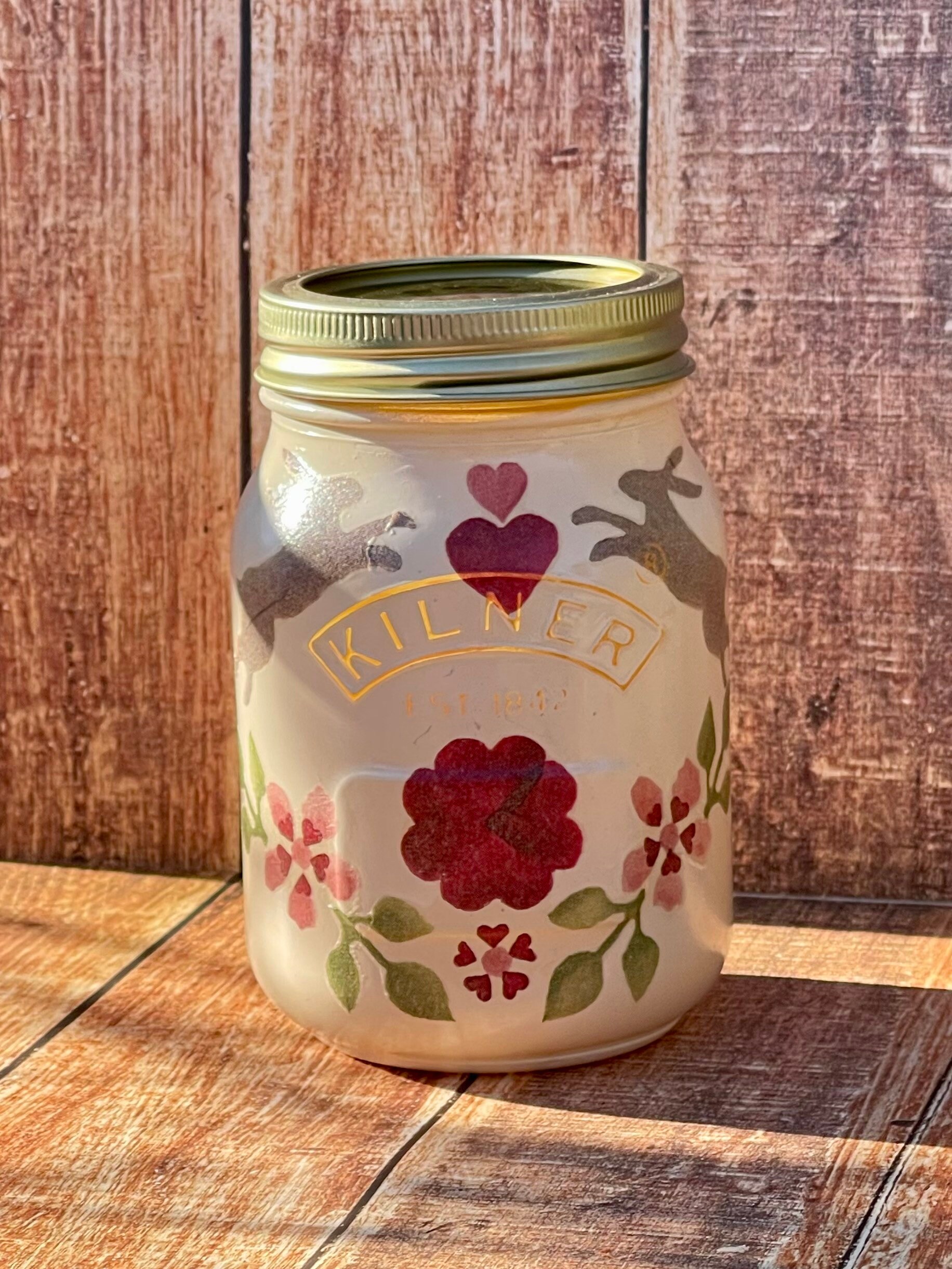 Emma Bridgewater Inspired Kilner Jars Love Birds Storage Etsy UK