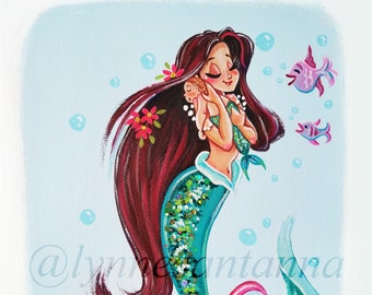 Mother Mermaid Print