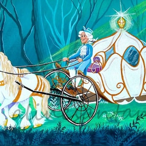 The Carriage princess print