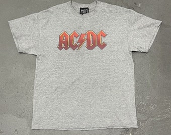 2000’s Y2K Admit One AC/DC Short Sleeve Graphic T-shirt Medium