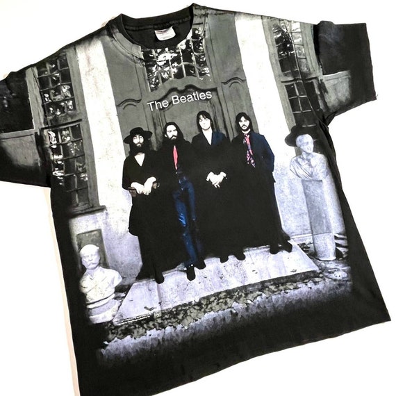 VTG 1990’s Hanes The Beatles Hey Jude All Over Gr… - image 3