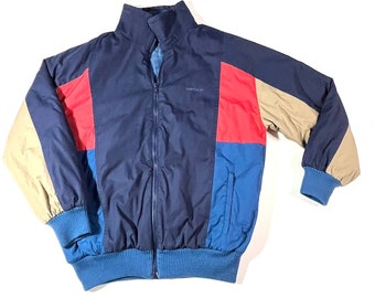 Vintage 1990’s Adidas Colour Blocked Lined Jacket L / XL