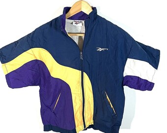 Vintage 90s Reebok Colorblock Style Sportswear Light Casual