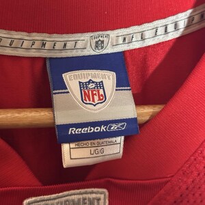 Koszulka Reebok Priest Holmes Kansas City Chiefs Vintage, rozmiar L, czerwona, NFL Y2K zdjęcie 12