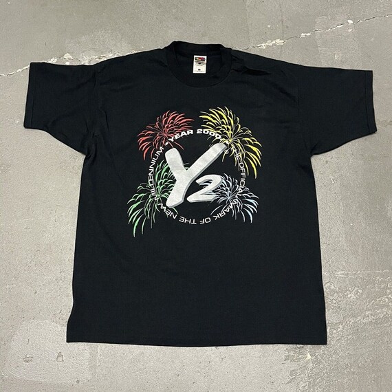 Vintage Y2K Mark Of The Millenium Graphic T-shirt… - image 1