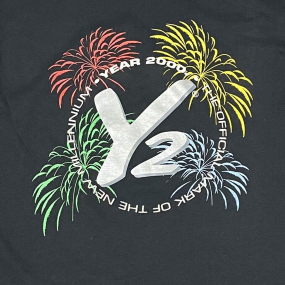 Vintage Y2K Mark Of The Millenium Graphic T-shirt… - image 4
