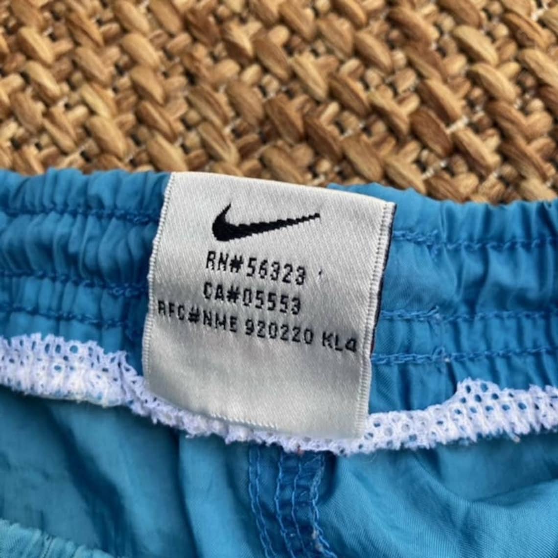 Vintage 1990 Nike White Tag Swim Trunk Shorts XL Etsy