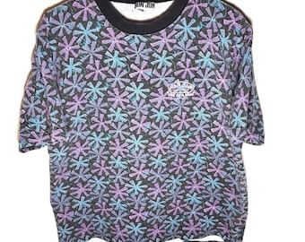 Vintage Ron Jon Surf Shop T-shirt grote all-over print Beach Surf jaren 90 gemaakt in de VS