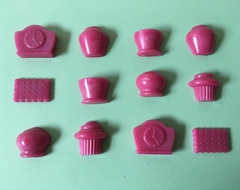 Ceras fundidas con aroma a Jardín Inglés: Formas de fiesta de té rosa