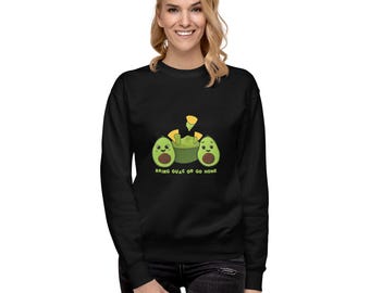 Sudadera Kawaii para Amantes del Aguacate: Regalo Divertido para los Amantes del Guacamole