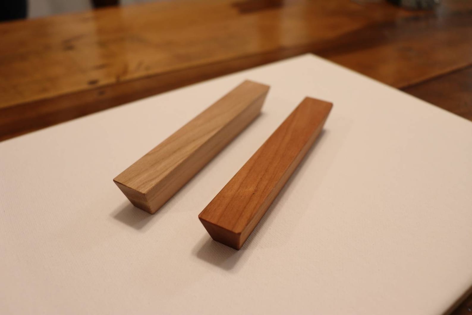 Sleek Modern Cherry Drawer Pull 3 inch CTC Etsy