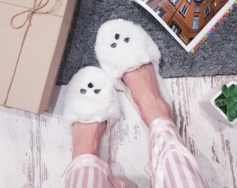 Animal slippers | Etsy