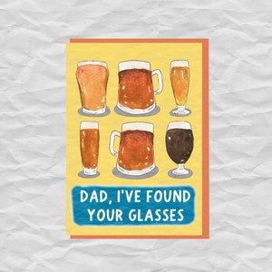 Dad Birthday | Funny Birthday card | Dad Card | From Son | From Daughter | March Birthday | for Him | Father's Day card | April Birthday
