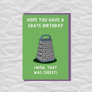 Happy Birthday Card | Cheesy Card | Mum | Friend | Dad Birthday | Brother | Uncle | Dad | February Birthday | January Birthday | Handmade